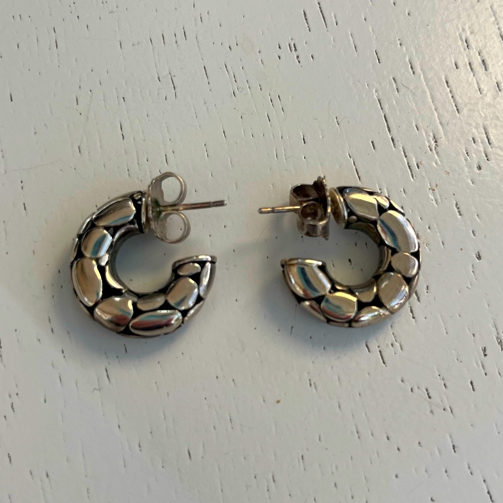 John Hardy Kali Pebble Earrings